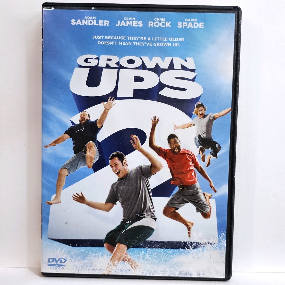 Sony Grown Ups 2 DVD Adam Sandler Kevin James Chris Rock David Spade Comedy PG13